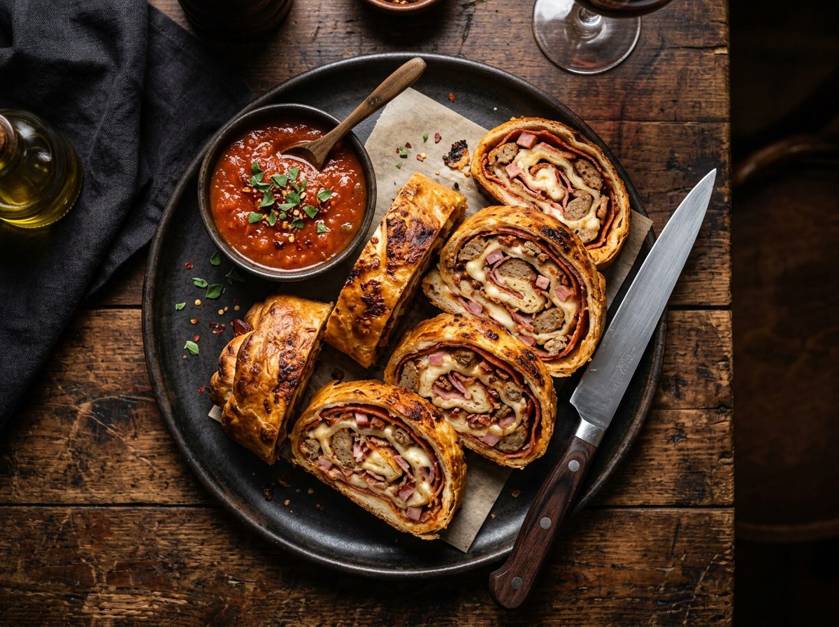 Meat Lover Stromboli