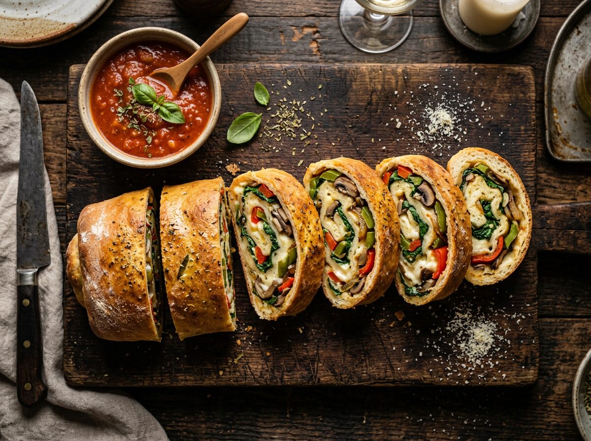 Veggie Stromboli
